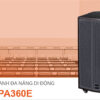 Thiết bị âm thanh đa năng di động PA360E