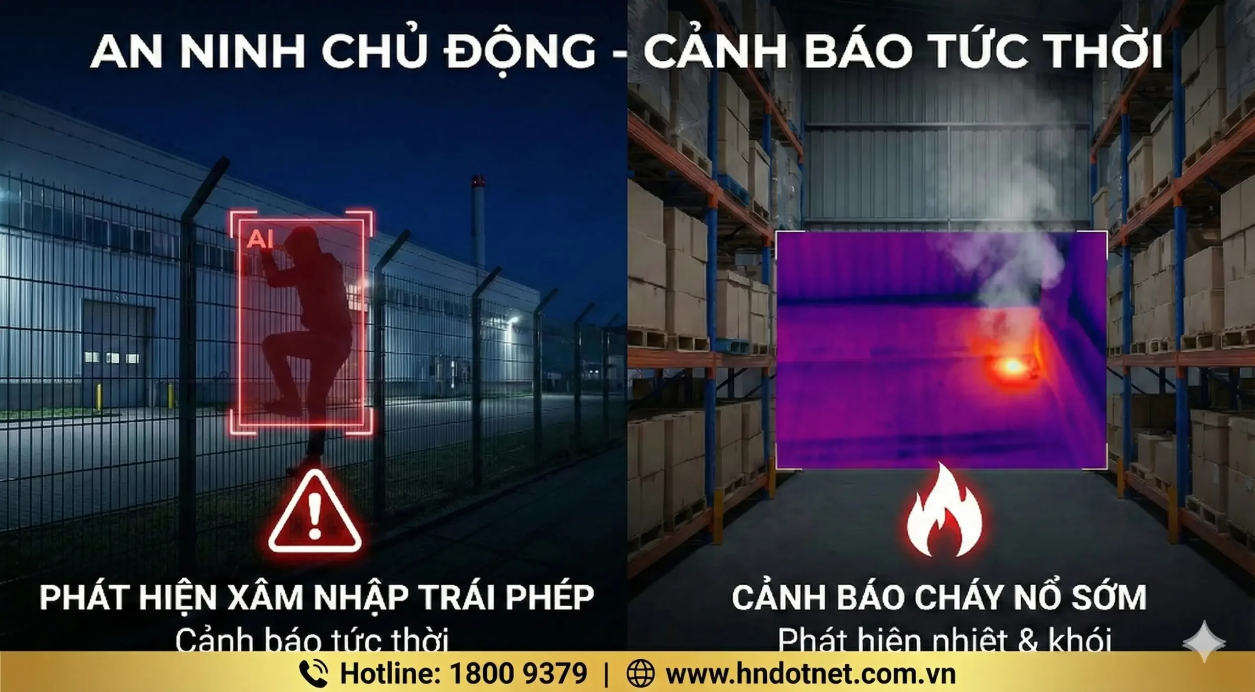 GIẢI PHÁP CAMERA VANTECH AI TOÀN DIỆN CHO NHÀ MÁY VÀ VĂN PHÒNG 4.0