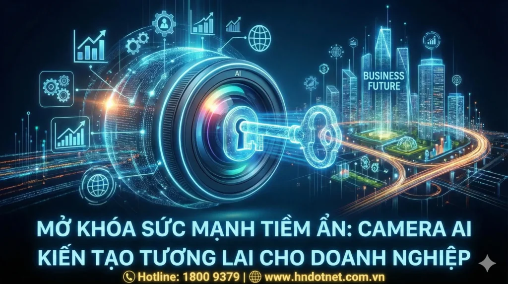 Mở khóa sức mạnh tiềm ẩn: Camera AI kiến tạo tương lai cho doanh nghiệp