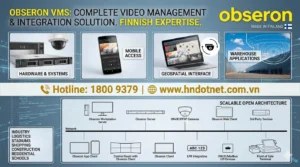 GIẢI PHÁP QUẢN LÝ VIDEO VMS OBSERON (PHẦN LAN) – KIẾN TẠO HỆ SINH THÁI AN NINH TƯƠNG LAI