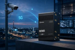 Giải pháp kết nối camera giám sát qua 5G với RUTM51